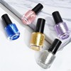 ZENFUN 50 Pack 5 ml Empty Nail Polish Bottles with