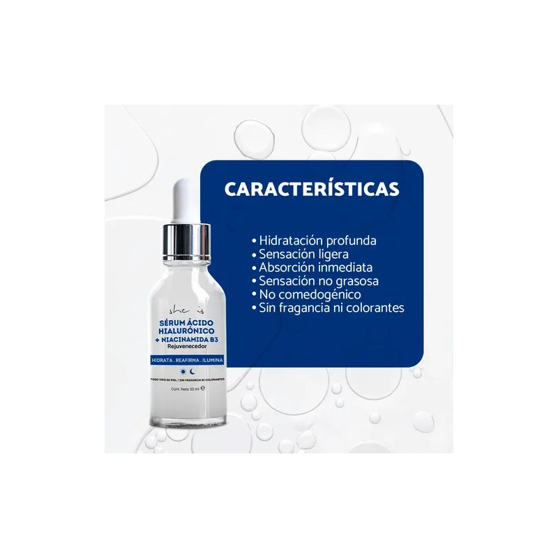 Set Facial Rejuvenecedor She Is Skincare (2 Piezas)