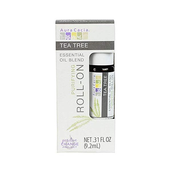 Aura Cacia Tea Tree Roll-On | 0.31 fl. oz.