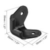 sourcing map Pack of 4 Speaker Corner Protection Housing Corner