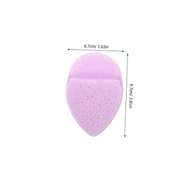 Vaguelly 5pcs Exfoliating Scrubber Gloves Reusable Facial Cleansing Mitts for Gentle Makeup Removal Soft Skin Friendly for Daily Skincare Routine Travel