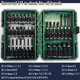 Steel Vision Tools Impact Screwdriving Set with Tough Case (85_102_34_48_67) (33pc_Torsion)