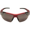 Incredible Bargains The Jackson Bifocal Safety Reading Sunglasses, Red/Smoke Lens