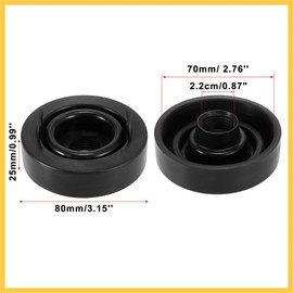 REPAIROCK ID 70mm Universal Car H4 LED Headlight Headlamp Dust Cap Cover Rubber Auto Replacement Parts