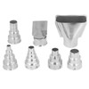 7Pcs 35mm Heat Gun Nozzle Set Stainless Steel Hot Air