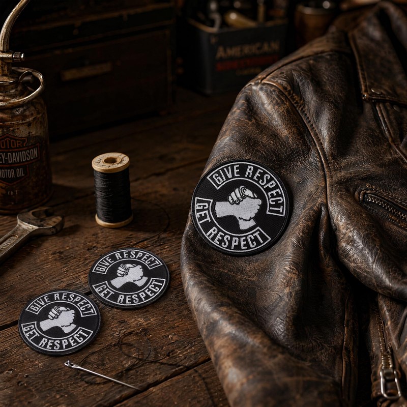 SLIAXINT 3 Pezzi Give Respect-Get Respect Toppa Tattica, Morale Patch,