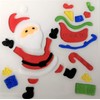 Christmas Window Stickers, 4 Sheets, Christmas Gel Clings (Design 2)