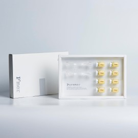 Puremer Puremer Reset VitaC Serum, Vitamin C Serum, Pure Vitamin C, Pore Whitening, Doctor's Cosmetics, Korea, Ascorbic Acid, UV Care, High Concentration, Vitamin Serum, 0.2 fl oz (5 ml) x 8 Bottles)