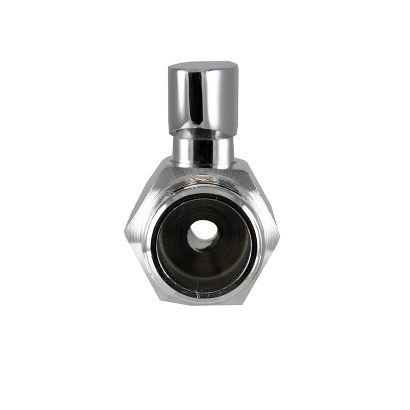 DANCO Shower Volume Control Shut-Off Valve, Chrome, 1.6 inch, 1-Pack