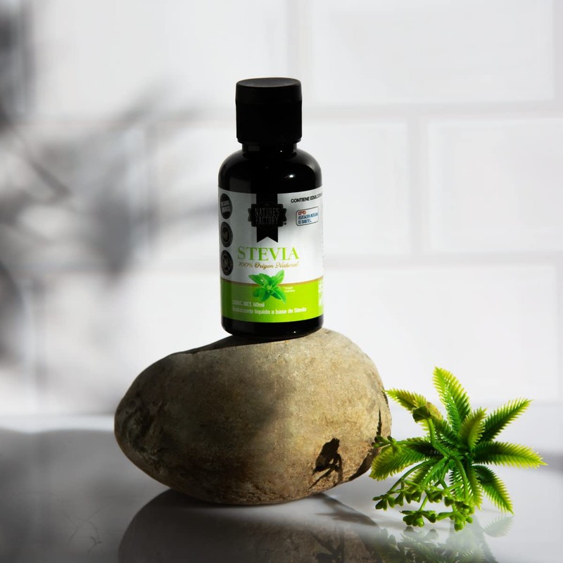Nature's Factory, Stevia Líquida, 60 mililitros
