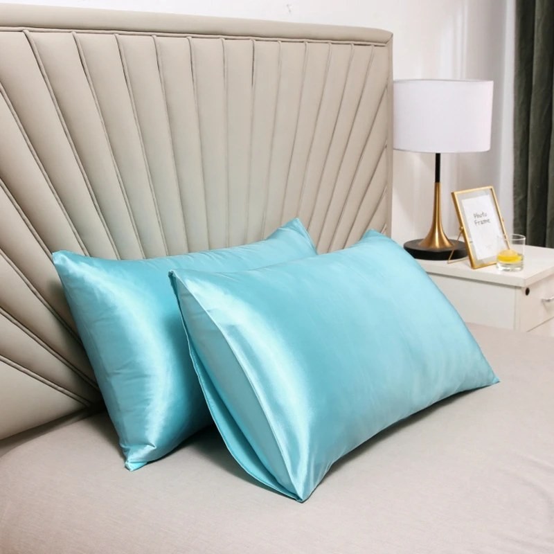 Silk Pillowcase – 100% Silk Pillow Cover, Hair Beauty Silk