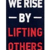 Raised embroidered Velcro patch by lifting others