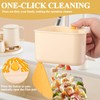 Plman Sink Strainer Basket, 2025 New Upgraded Suction Cup Sink