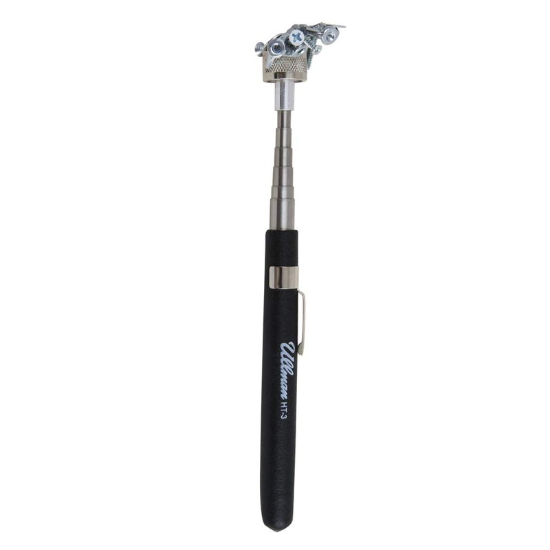 Ullman HT-3 Telescoping Hi-Tech Magnetic Pick-Up Tool with Powercap, 8-1/4"