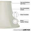 Creme Large Bell Lamp Shade 7" Top x 14" Bottom
