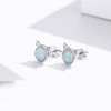 Opal Earrings, TIZU Unicorn Stars Earrings, 925 Sterling Silver, Cat
