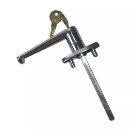 Canimex Locking L-Handle With 2 Keys Blind Mount
