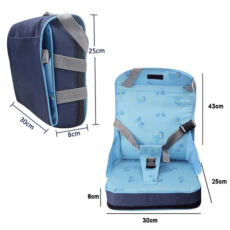 Baby Travel Booster Seat Folding Baby Chair Safety Dining Seat