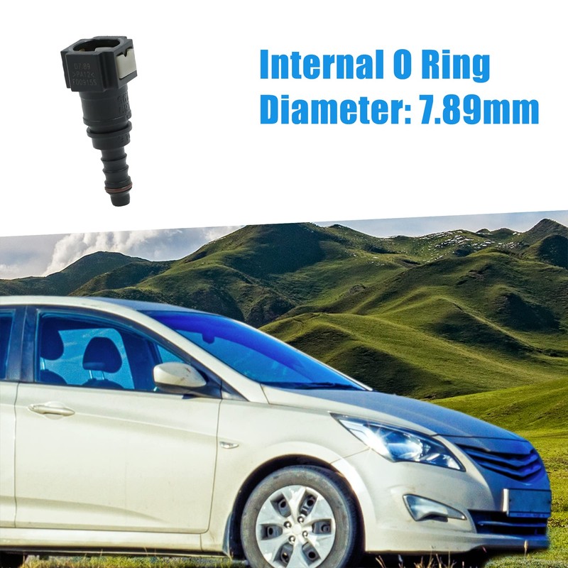 A ABSOPRO Vehicle Fuel Line Hose Pipe Quick Release 7.89mm