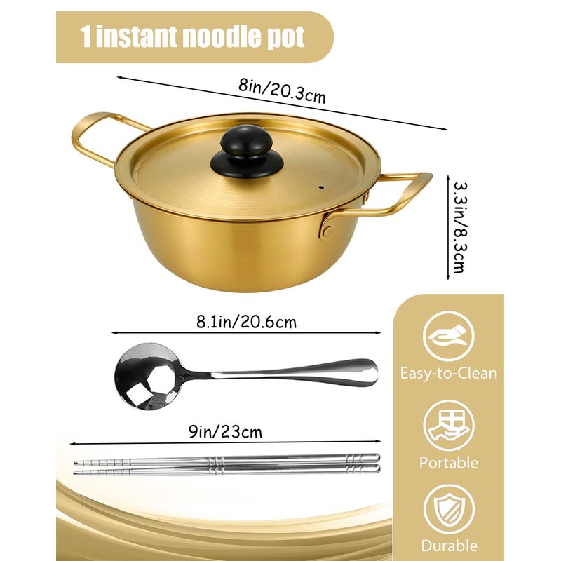 Korean Ramen Cooking Pot, Korean Noodle Pot Ramen Cooking Pots