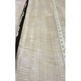 Anigre Figured Quilted Wood Veneer 8" x 25" raw 1/42" with no Backing AA