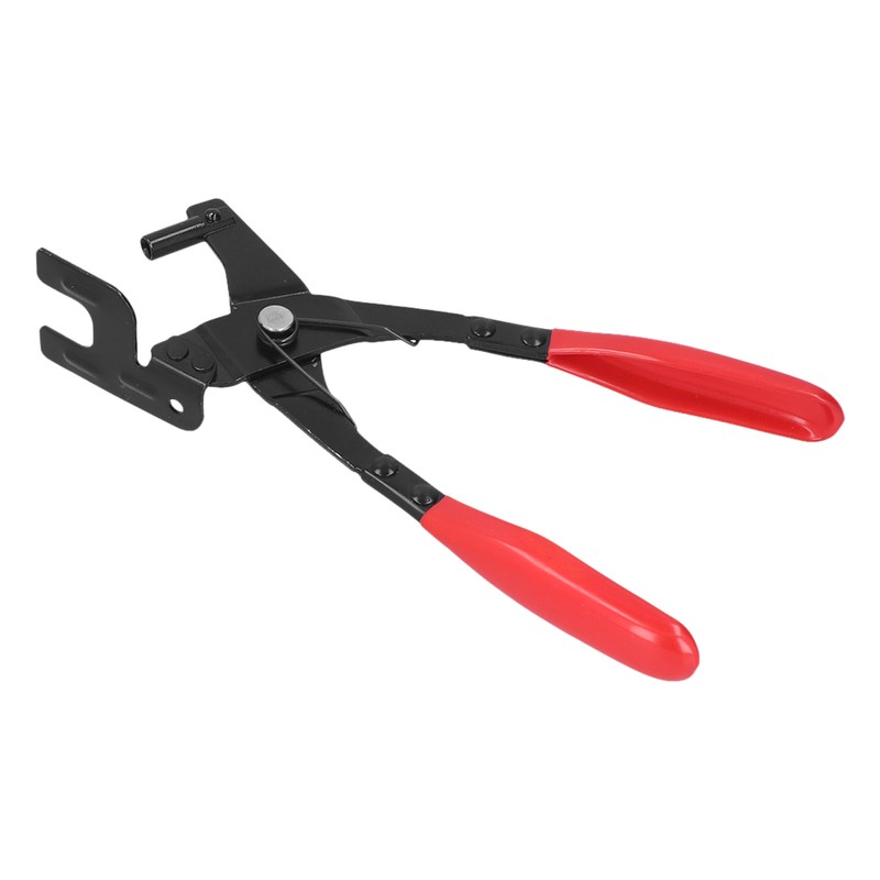 Iron Exhaust Pipe Rubber Pad Removal Plier 25 Degree Offset