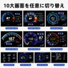 wiiyii HUD head up display, OBD2+GPS mode speedometer with fault