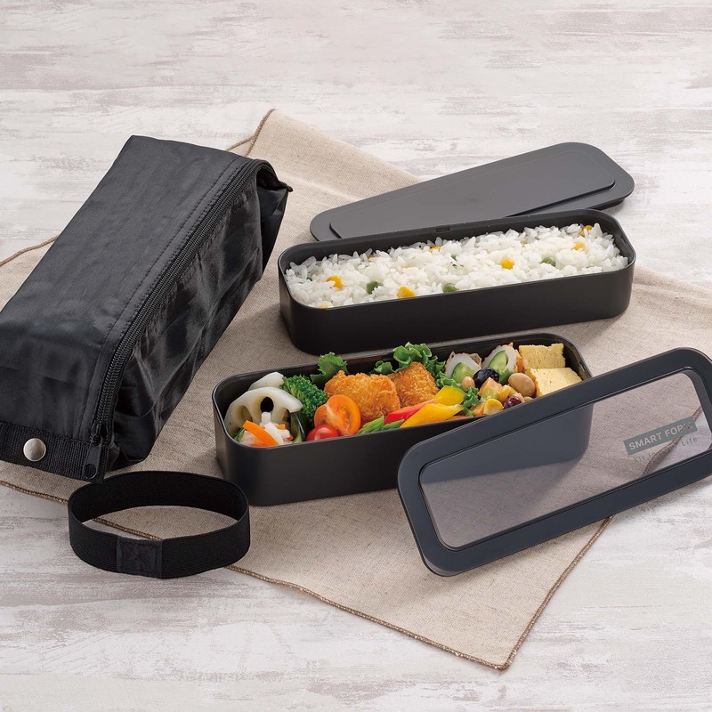 Easy Care 3-Way Slim Lunch Box (with Cooling Bag)