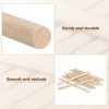 PATIKIL 3/8 x 6 Inch Dowel Rods Wood Sticks, 10
