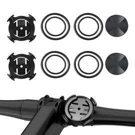Ztolbriy Set of 2 Bicycle Mounts for Garmin Edge 200/500/510/520/800/810/1000 - Universal Handlebar Mount for GPS Computer - Compatible with iGPSPORT iGS50/618 & for Blackbird BB10/BB10S