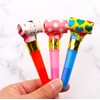 YFFSFDC Blowback Whistles 20-Piece Set Colorful Cheering Whistles Party Event