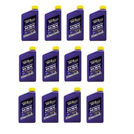Royal Purple 01540 Set of 12 RP 5W-40 Oil 1-Quart Bottles