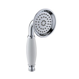 Vintage Hand Shower Head, Biveah Brass Telephone Shower Head High Pressure Clawfoot Tub Faucet Sprayer Replacement, Chrome, KHB025C