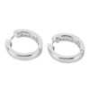S925 Sterling Silver Ear Hoop Clip Rhinestone Style Clip Hoop