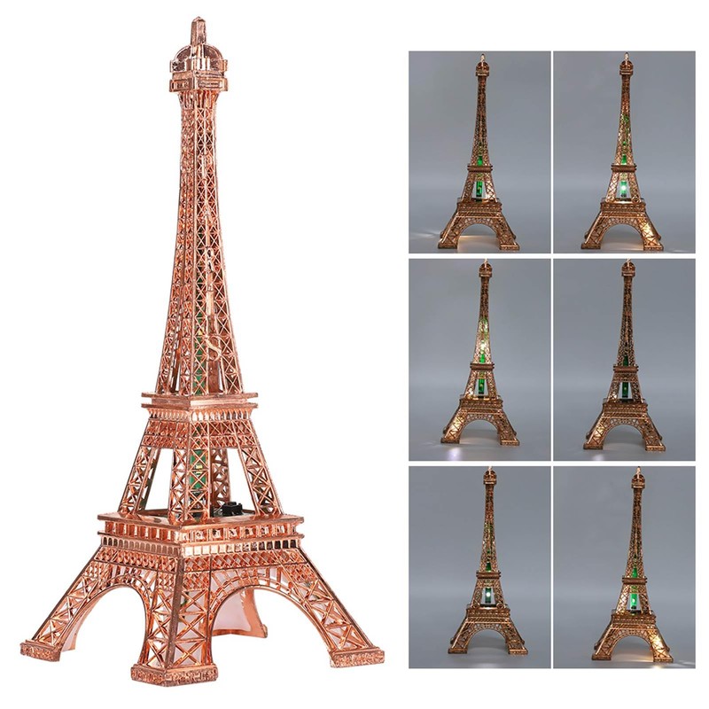 Moofey LED Eiffel Tower Lamp, Eiffel Tower Decoration, LED Night
