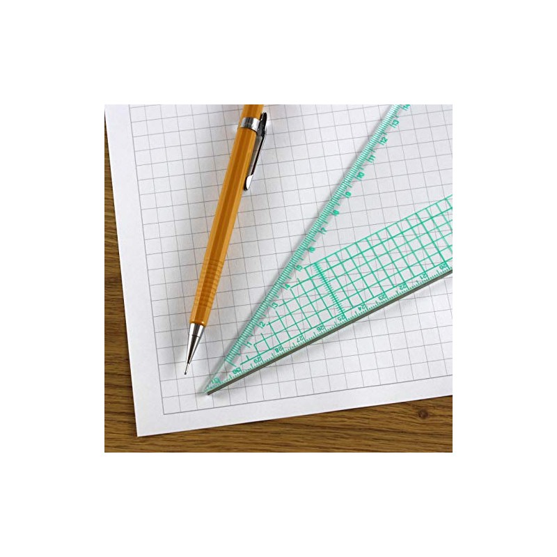 A4 Graph Paper 7mm 0.7cm Squared - 30 Loose-Leaf Sheets