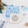 COZITED Daughter Gifts - To My Daughter Jewelry Dish Ring