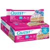 Quest Nutrition Birthday Cake Protein Bars, 20g Protein, 1g Sugar,
