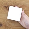 Daikoku Industrial Coasters White 3362316 3.3 x 8.5 cm Plain