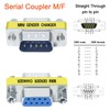 DTECH Serial Adapter 3-Pack (DB9 F-F, M-F, M-M), Mini Size