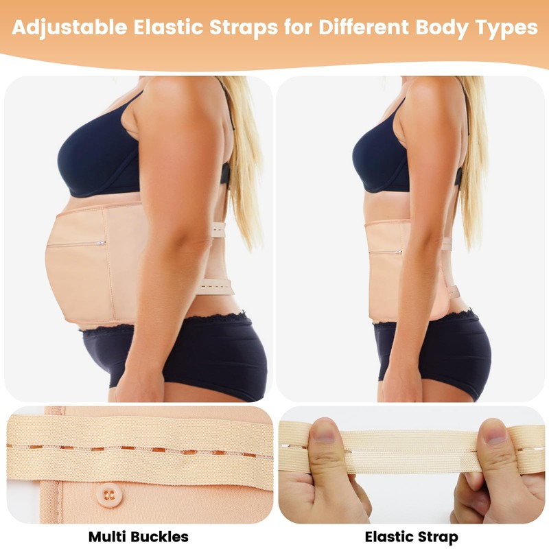 7Pack Castor Oil Pack Wraps Organic Stomach Reusable Wrap Packs