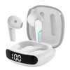 Gabba Goods TrueBuds Echo Wireless Earbuds, 12Hrs Playtime, LED Power