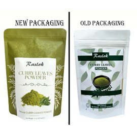 Raslok Curry Leaf Powder | Curry Leaves Powder | Promotes Hair Growth | Hair Volume | Thicker Hair (3.52 oz)
