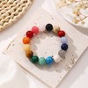 chorfla Chunky Natural Stone Beaded Bracelet for Women Jewelry Stretch