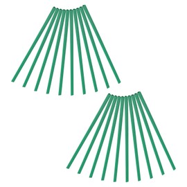 PATIKIL 10mm Binding Bars, 20 Pcs Plastic Binding Bars Slide Grip 70 Sheets Capacity A4 Binding Bars for Report Cover Office Study, Green