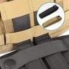 Tactical Molle Webbing Strap, Reusable Attachment Snap Strap, Nylon Thumb