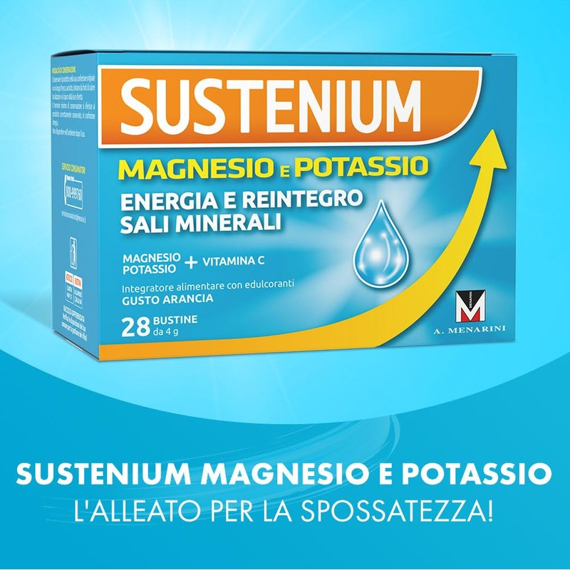 Sustenium Magnesio e Potassio - Integratore alimentare per reintegrare i