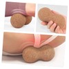 Beavorty Cork Massaging Ball Hand Exercise Small Peanut Ball for