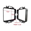 LSMIITTH 2-Part LSMIITTH Iron Large Flask Mold Frame for Sand