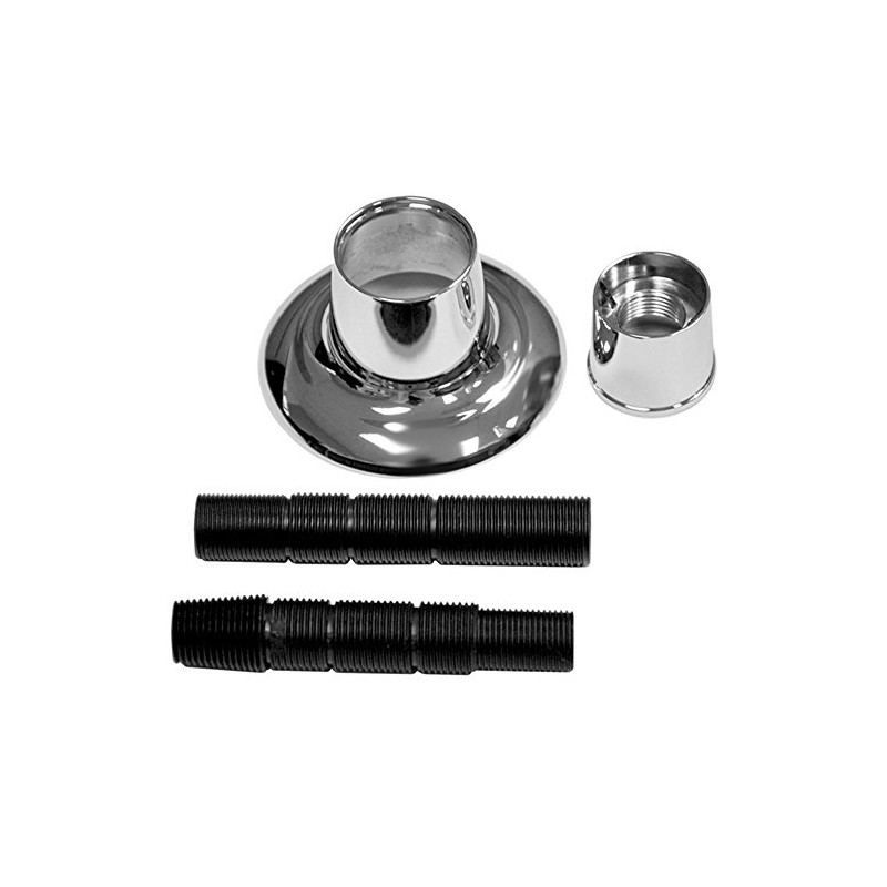 Danco 10311 Universal Flange and Nipple, Chrome